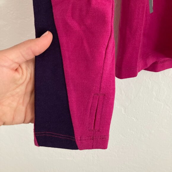 Icebreaker Women's Long Sleeve Tee - Pink - Picture 7 of 11